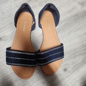 Blue flats